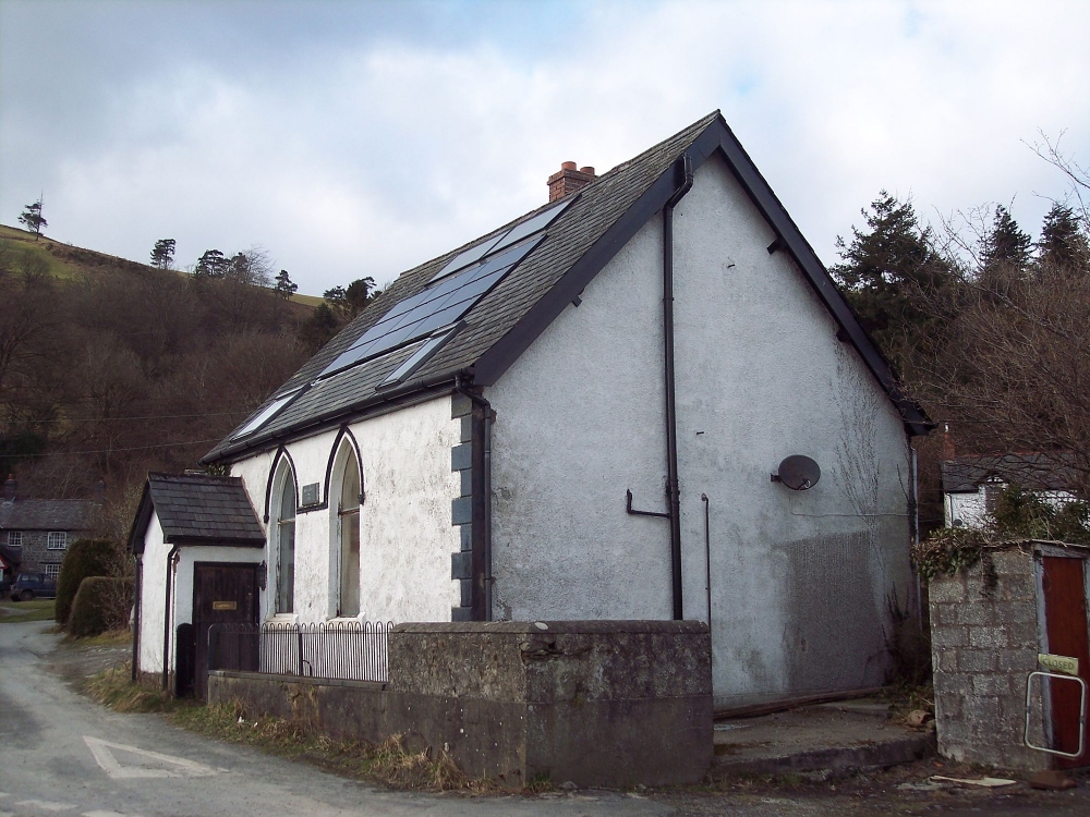 Montgomeryshire Genealogical Society - llanwrin village chapel 20140224 1130232806