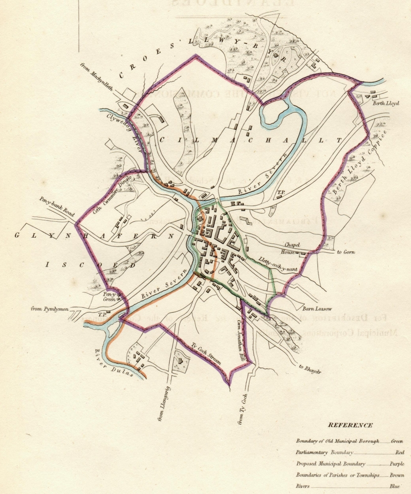 Montgomeryshire Genealogical Society - Llanidloes 1837